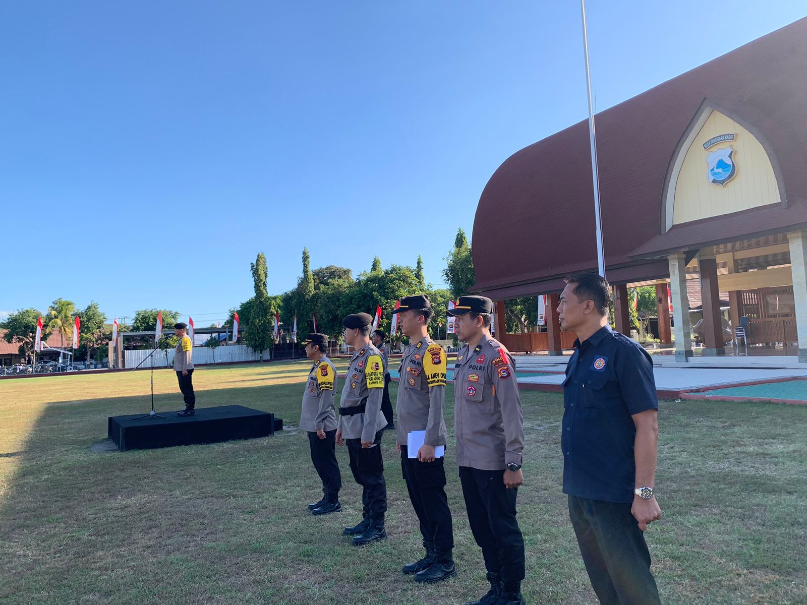 polda ntb laksanakan operasi imbangan puri agung ii untuk dua acara penting di bali 78191