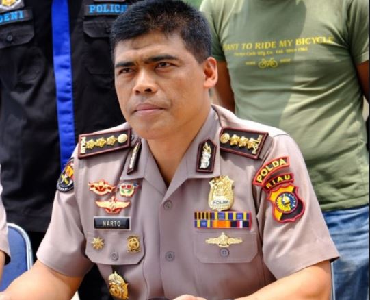 polda riau tetapkan dua tersangka korporasi terkait kasus karhutla 15629