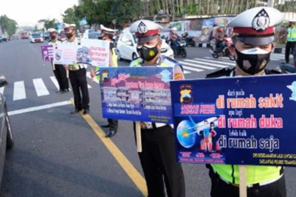 polda sulawesi barat bentuk posko larangan mudik 20037