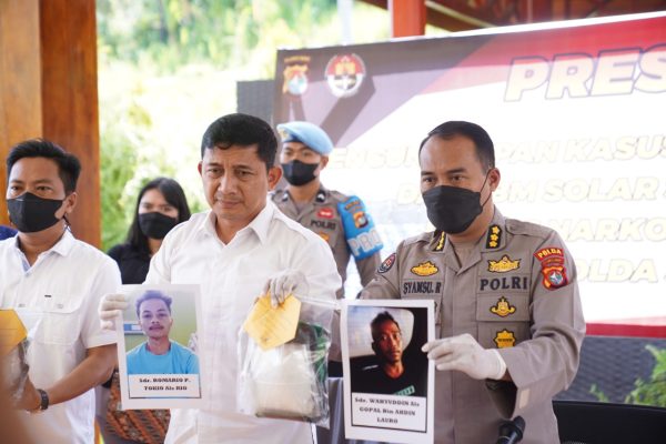polda sulbar berhasil amankan pemilik 5 kg shabu dan penimbun 62 ton solar 45953