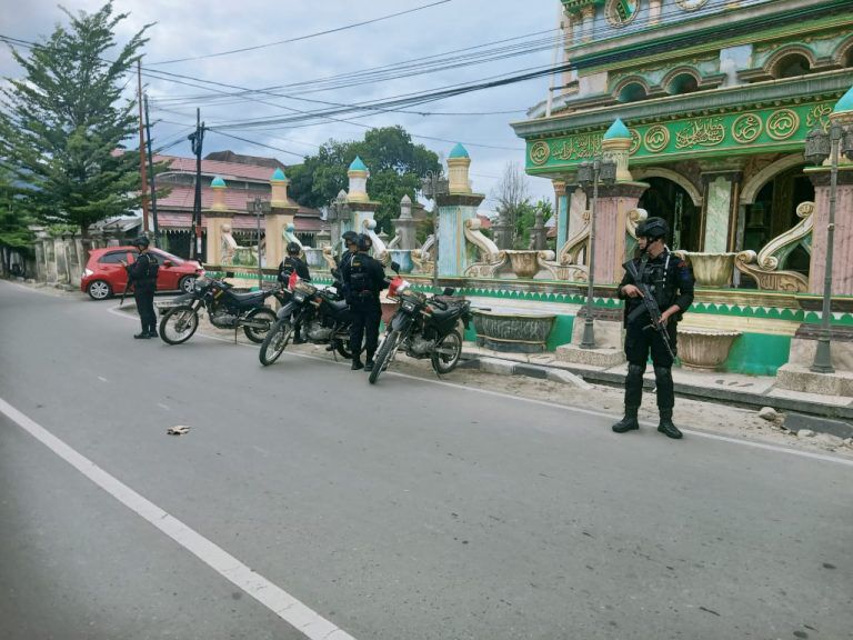 polda sulteng update informasi kondisi gangguan kamtibmas hari h idul fitri 1445 h 72540