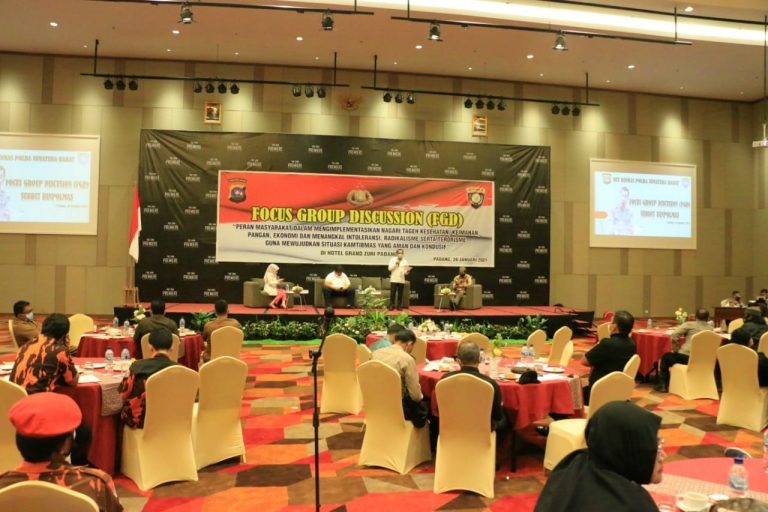 polda sumbar gelar focus group discussion wujudkan situasi kamtibmas yang aman dan kondusif 11858