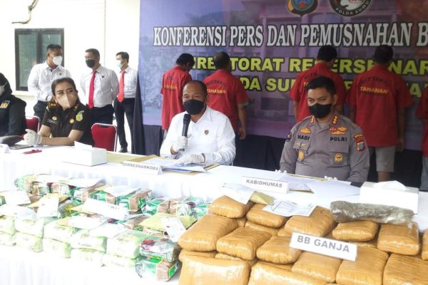 polda sumut berhasil gagalkan penyelundupan narkoba jaringan malaysia 17730