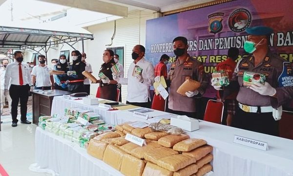 polda sumut bongkar kasus narkoba selama 21 hari 959 orang jadi tersangka 21151