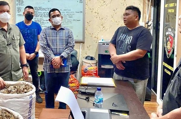 polda sumut sita 150 kg sisik trenggiling 2 pelaku ditangkap 21101