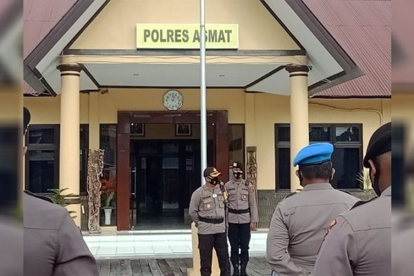 police provide intensive guard agats situation returns to conducive 38674