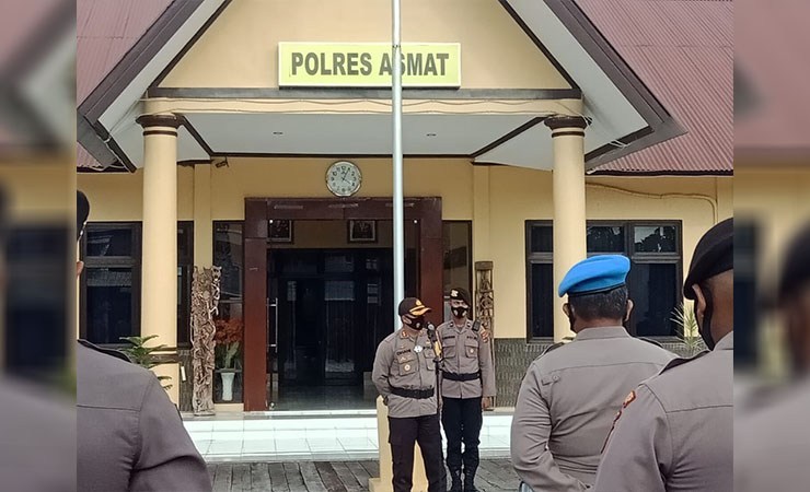 police provide intensive guard agats situation returns to conducive 38674
