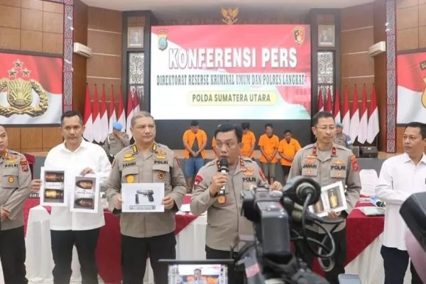 polisi berhasil ringkus 5 pelaku penembak mantan anggota dprd langkat 54517