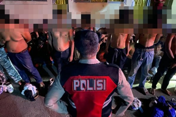 polisi berhasil ringkus 7 pemuda positif narkoba saat pesta miras di indramayu 84610