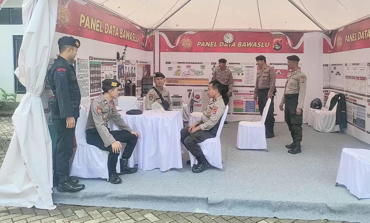 polisi berkoordinasi dengan bawaslu terkait pengamanan kampanye terbuka capres dan cawapres di ntb 68820