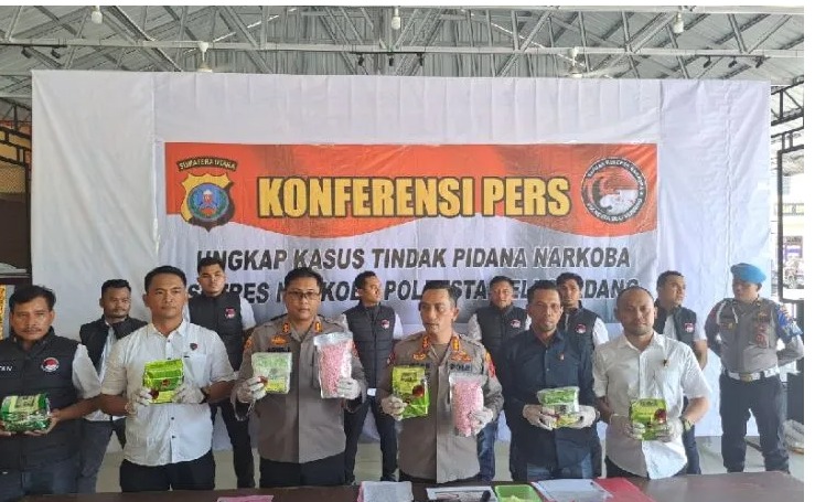 polisi gagalkan penyelundupan 18 kg sabu dari malaysia lewat jalur laut 58993