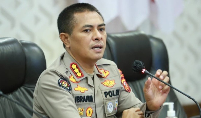 polisi imbau warga tidak buka lahan dengan cara dibakar pada musim kemarau 65212
