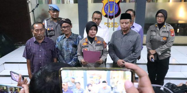 polisi patung bunda maria ditutup karena rumah doa belum diresmikan 55975