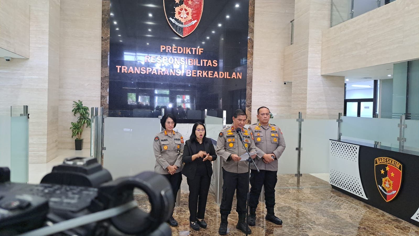 polisi periksa satu saksi terkait pelaporan dugaan pelecehan verbal 60107