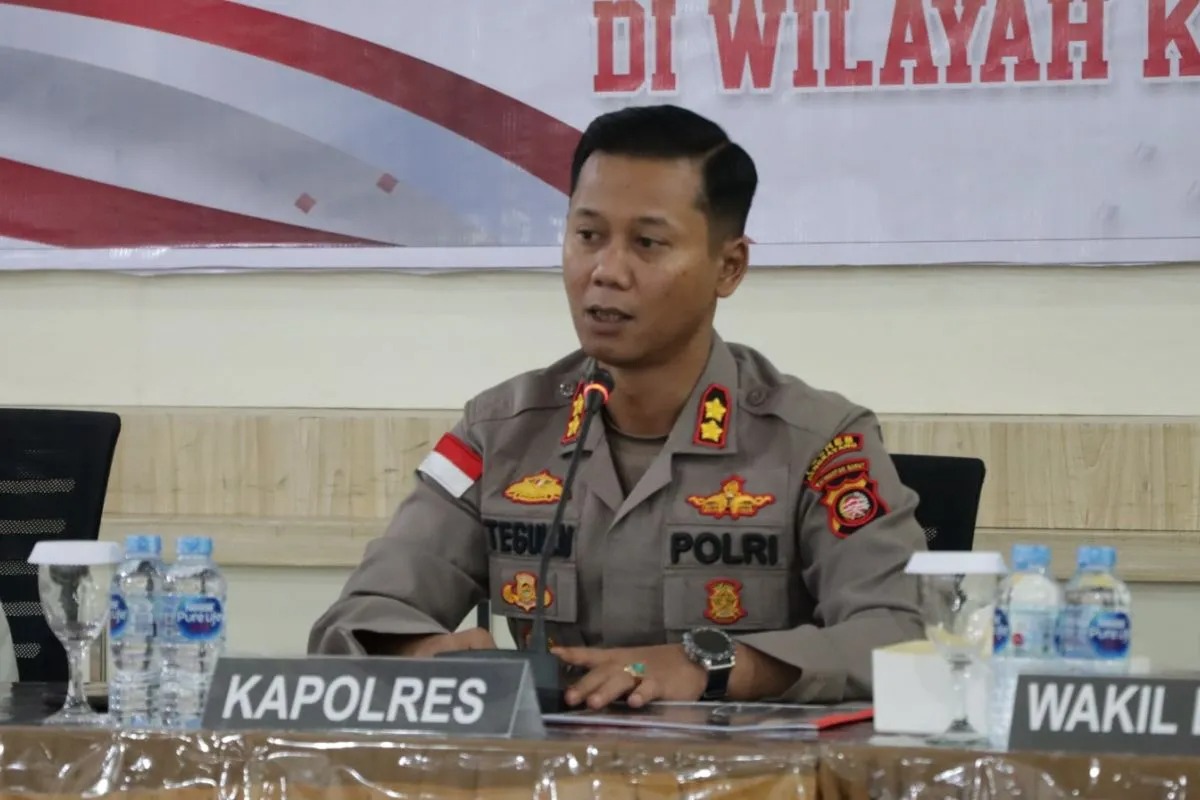polres bengkayang samakan persepsi untuk sukseskan pemilu 2024 65013