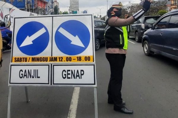 polres bogor jelang malam tahun baru pengendara harus memperhatikan jalur ganjil genap 52858