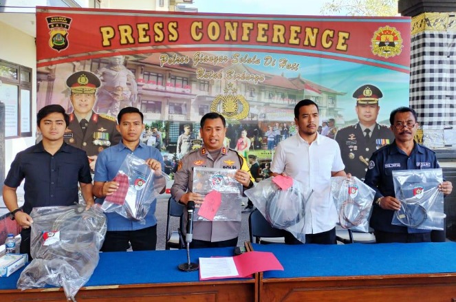 polres gianyar tetapkan 2 tersangka kecelakaan lift ayu terra resort ubud 64049