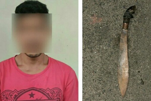 polres minahasa utara berhasil amankan terduga pelaku perkelahian menggunakan senjata tajam 52869