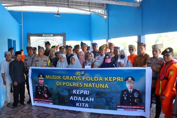 polres natuna sediakan 46 tiket mudik gratis untuk masyarakat tujuan sedanau 72370