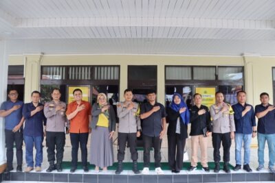 polres sukabumi kota terima kunjungan audiensi kpu kota sukabumi dan akan pastikan pemilu 2024 aman dan damai 68467