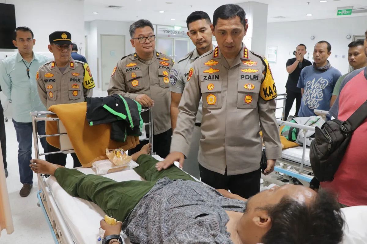 polres tangerang kota pastikan tak ada korban meninggal dunia 80447
