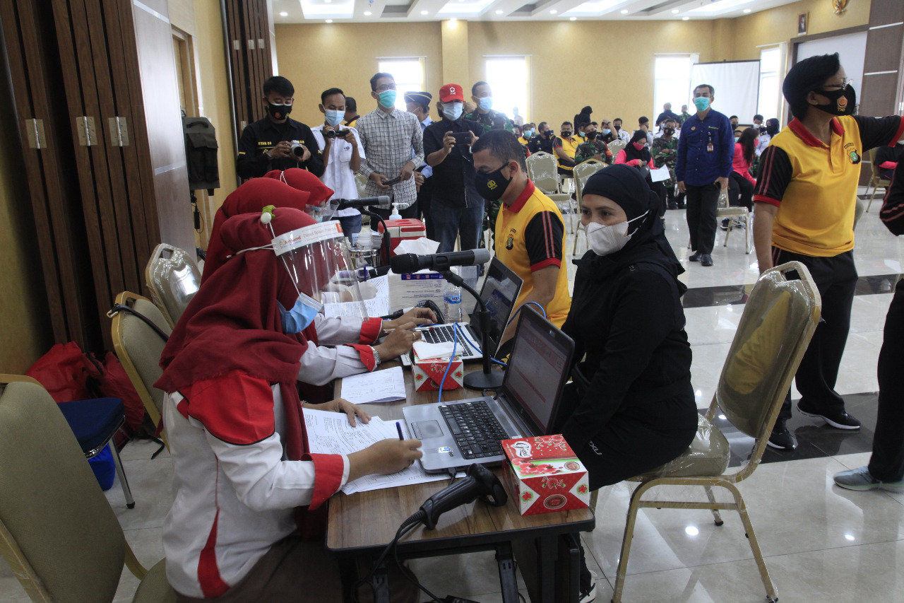 polresta bandara soetta gelar donor plasma konvalesen 30541