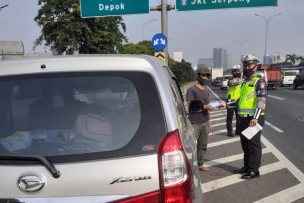 polri 551 pengendara di sanksi tilang etle di jabodetabek 72606