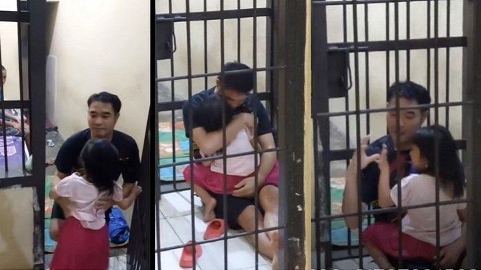 polri buka suara terkait video viral pintu sel dibuka untuk tahanan bisa peluk anak 56071