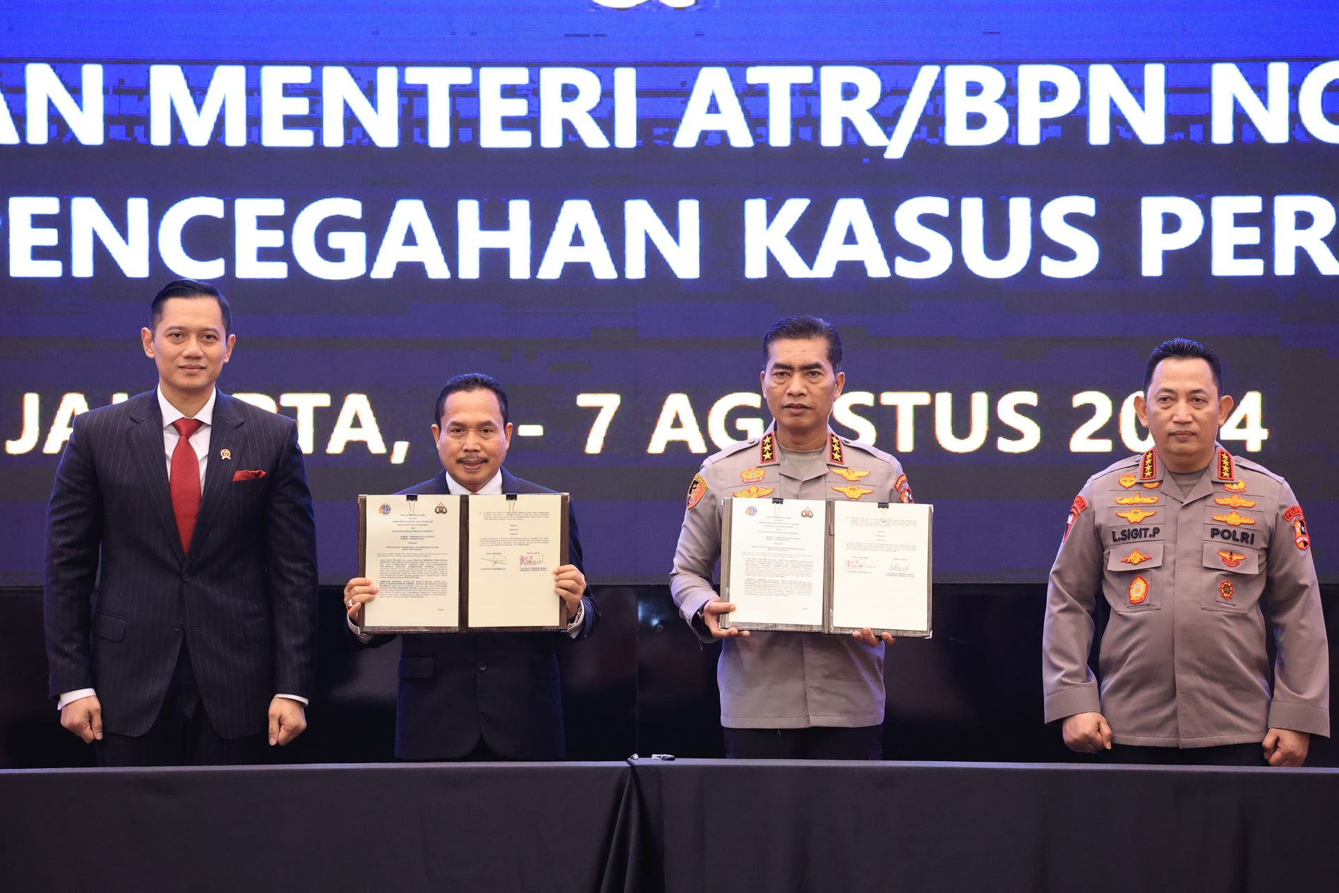 polri dan menteri atr bpn perkuat sinergitas pemberantasan mafia tanah 77260