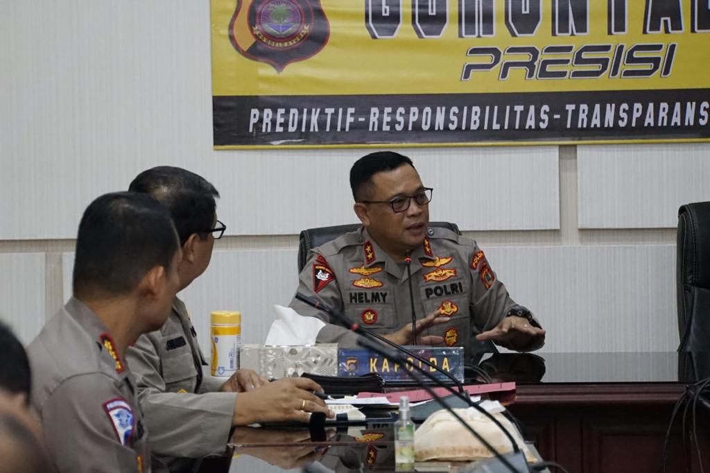 polri gelar rapat panitia dalam rangka kunjungan kerja studi lemhanas ri di polda gorontalo 55988