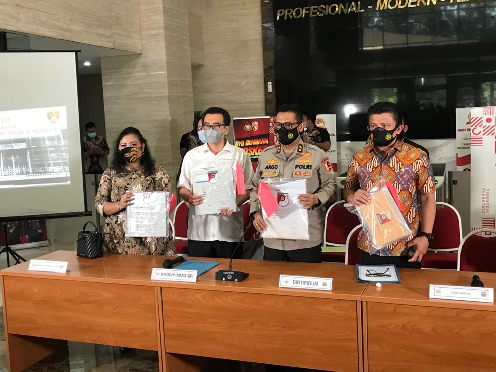 polri kembali tetapkan tiga tersangka baru terkait kasus kebakaran gedung kejagung 32648