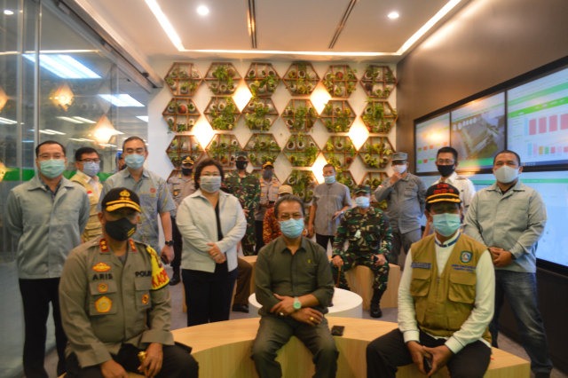 polri pastikan penerapan protokol kesehatan cegah covid 19 di perusahaan wilayah kota batam 11112
