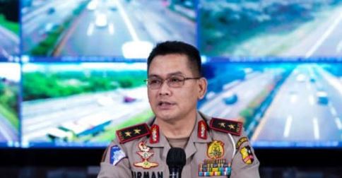 polri sarankan pemudik ke arah bandung via tol japek agar selalu ambil lajur kiri 46236