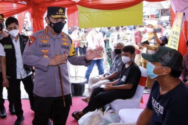 polri siap kerahkan personel posko pengamanan di rest area agar tidak terjadi antrean pemudik 46426