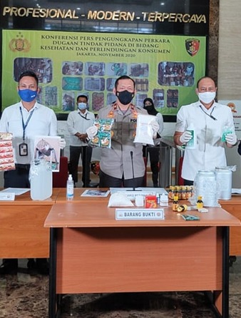 polri ungkap peredaran ribuan obat dan jamu ilegal di klaten 15800