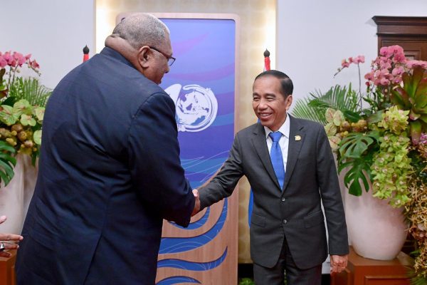 presiden ri tekankan tiga hal pada pertemuan bilateral dengan presiden fiji 74242