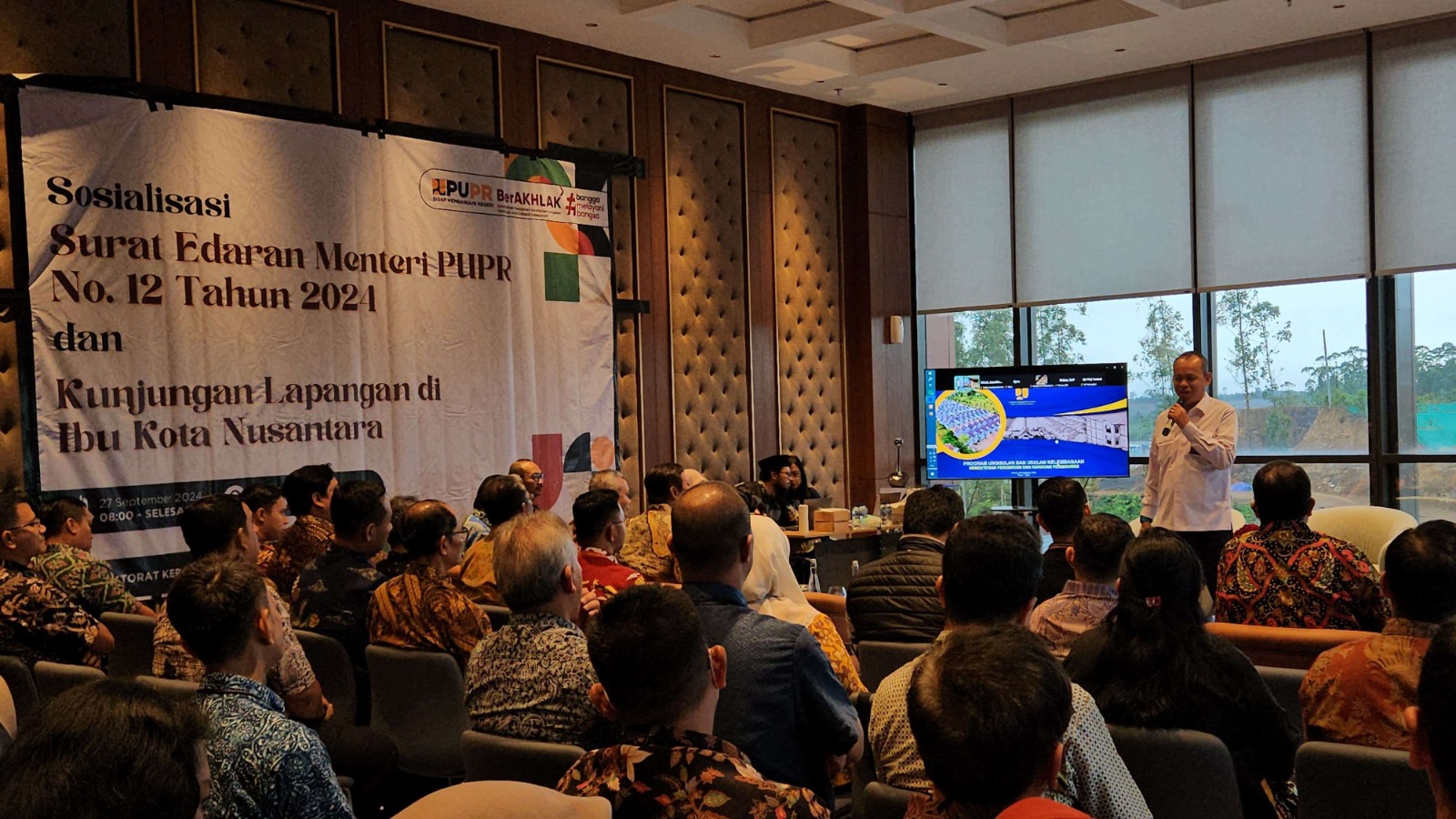 pupr menyosialisasikan pedoman penerapan manajemen risiko perumahan di ikn 79357