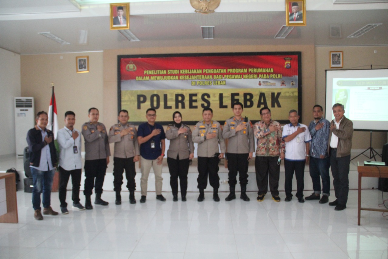 puslitbang polri lakukan penelitian dan studi kebijakan penguatan program perumahan untuk pns 47588