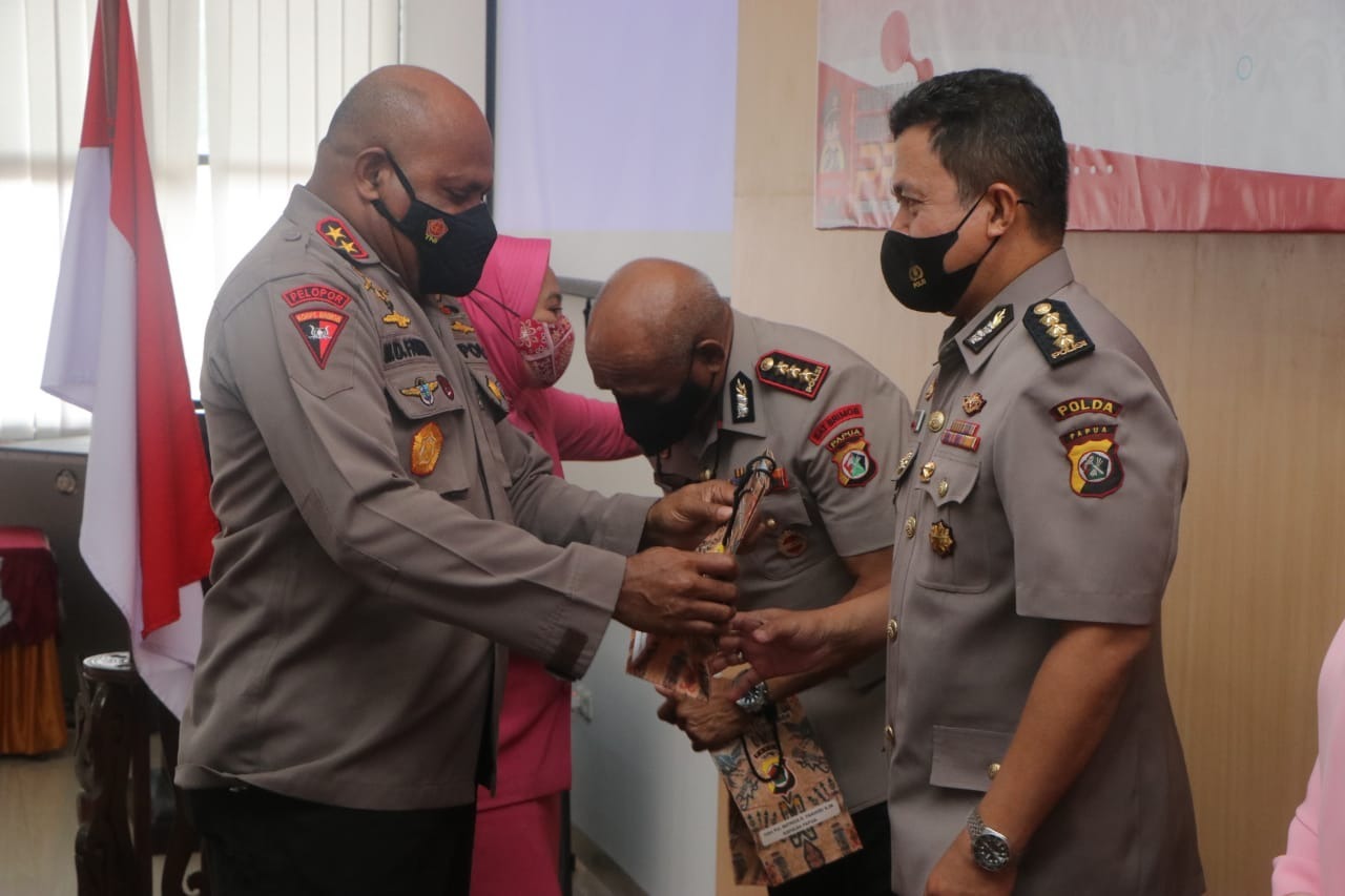 ramah tamah kapolda papua bersama pejabat utama polda papua 22706