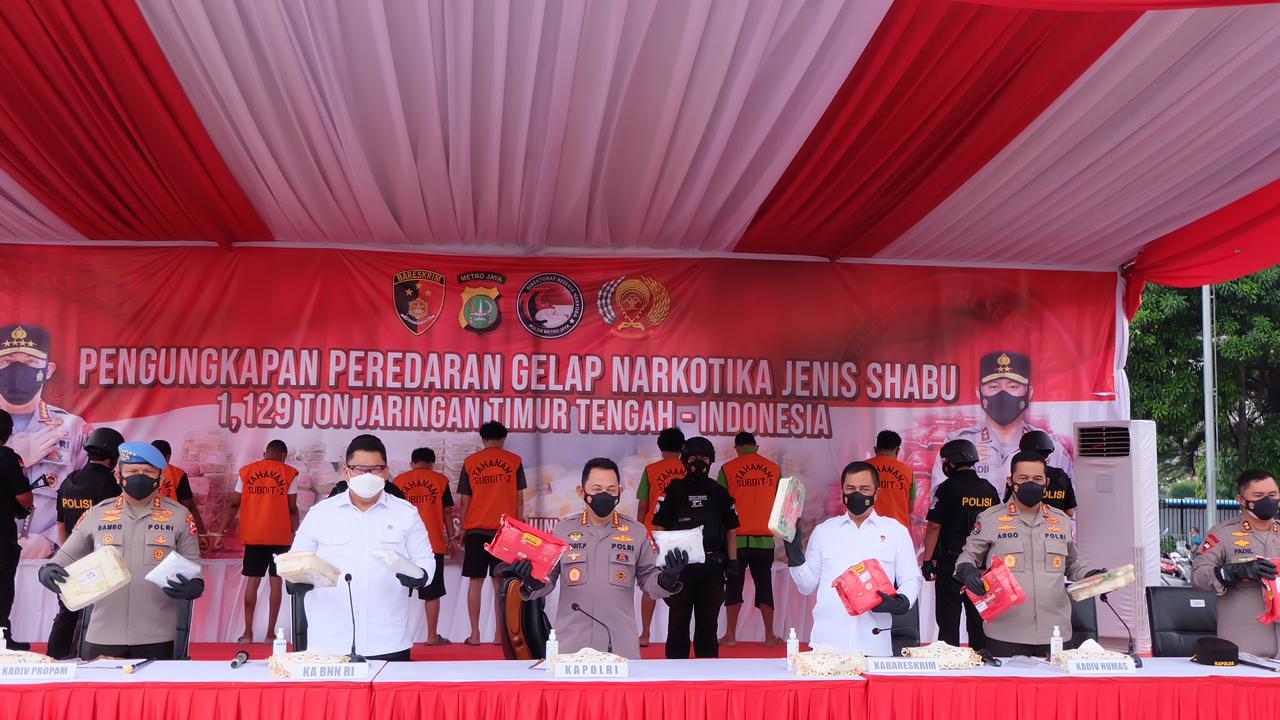 reveals 5 tons of crystal meth in 3 months indonesian police strategic studies institute police 39308