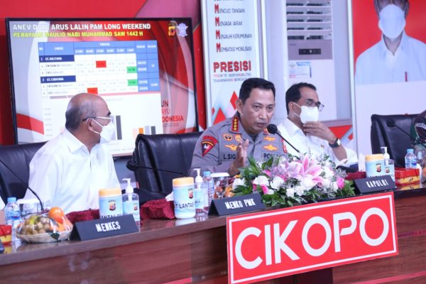 reviewing the cikopo integrated post the national police chief explains two things to anticipate in facing the christmas holiday 44599