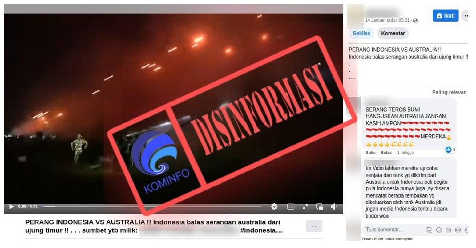 salah terjadi peperangan indonesia dan australia di wilayah timur 54144