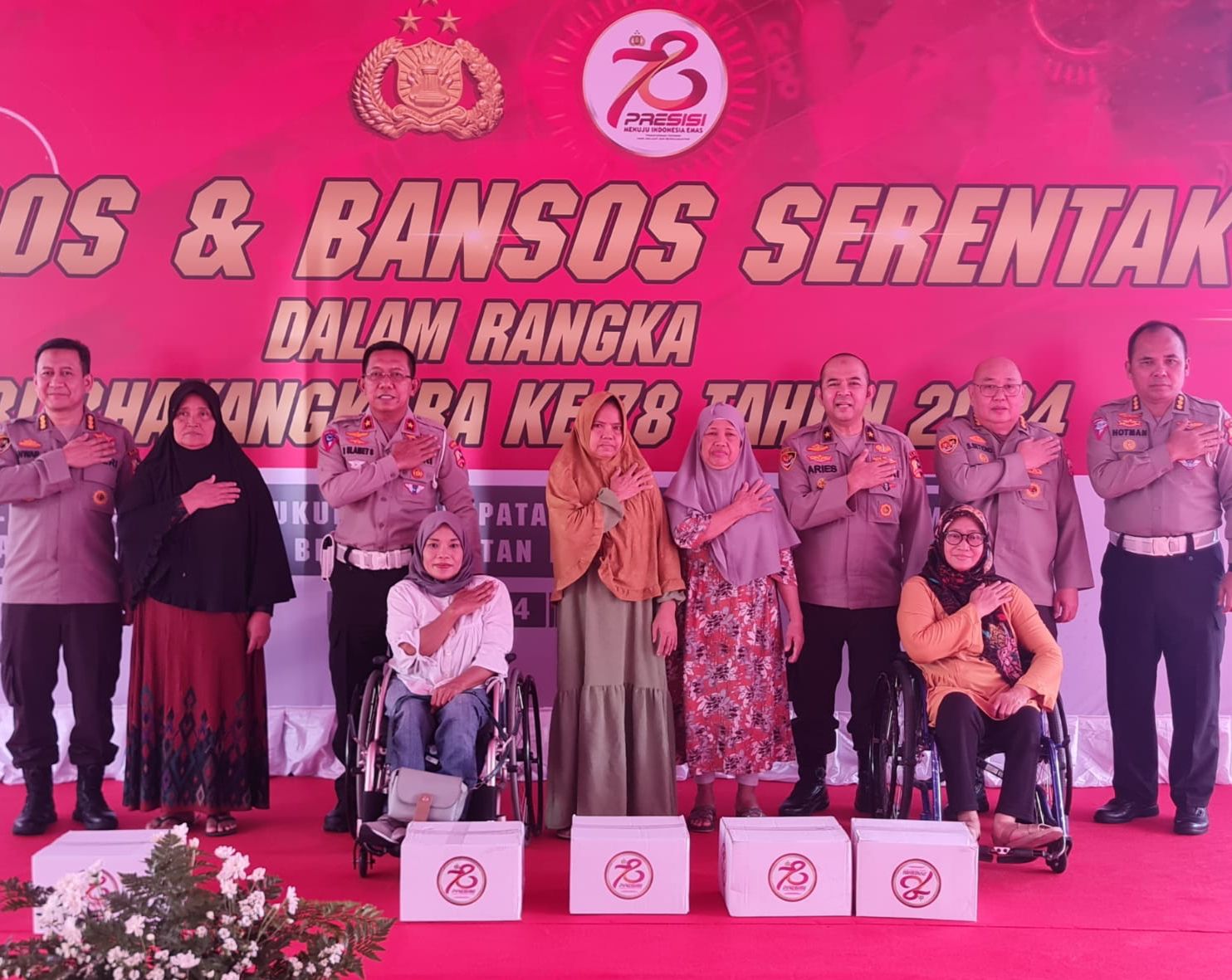 sambut hari bhayangkara ke 78 korlantas beri pelayanan bagi disabilitas 75791