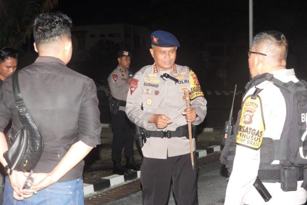 sat brimob polda sumsel jamin kondusifitas kamtibmas selama pemilu 2024 70198