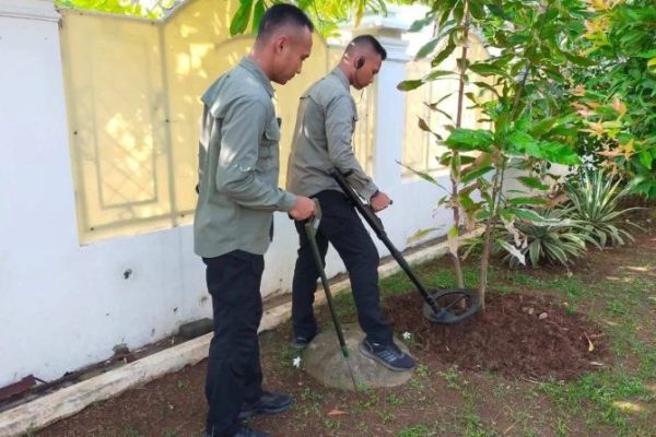 satbrimob polda banten terjunkan puluhan personel dalam pengamanan kunker wapres ri 72881