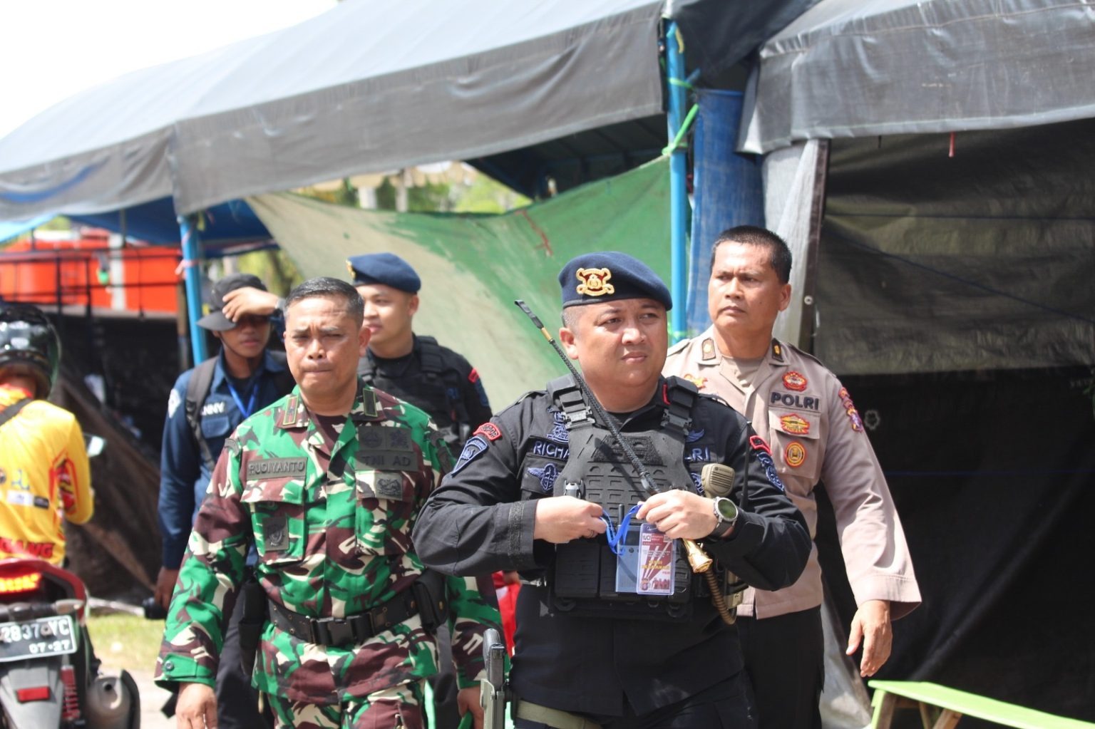 satbrimob polda kalteng gelar gladi persiapan kejuaraan uci mtb eliminator world cup 2024 74146