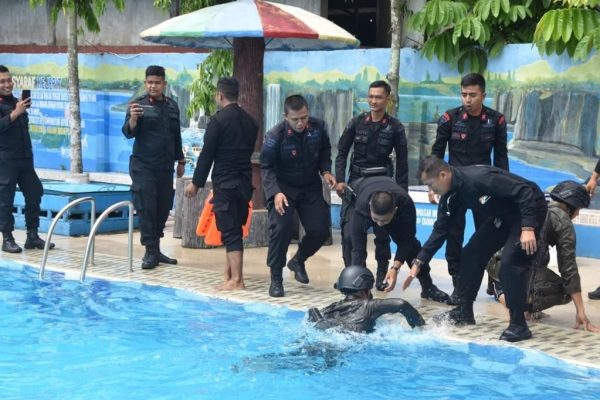 satbrimob riau gelar kemampuan personel dan kesiapan operasional 50949