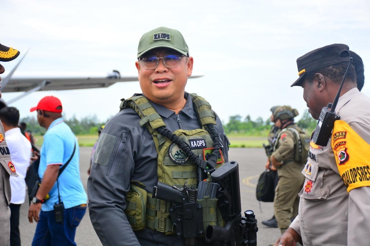 satgas damai cartenz klaim distrik alama di kab mimika kembali kondusif 77497
