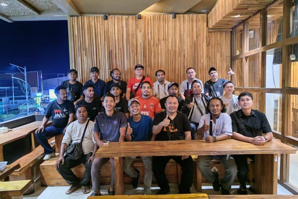 satgas humas damai cartenz 2024 gelar buka puasa bersama awak media lokal 71453