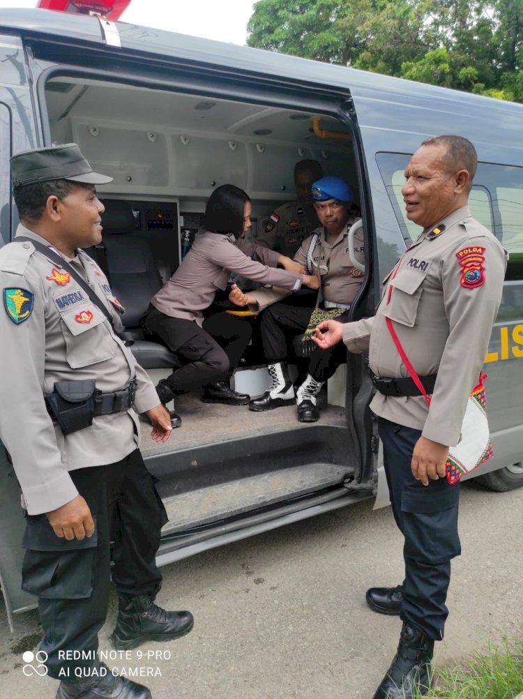 satgas omb gelar patroli sekitaran kota kupang dan pelayanan kesehatan bagi satgas omb polda ntt 67526